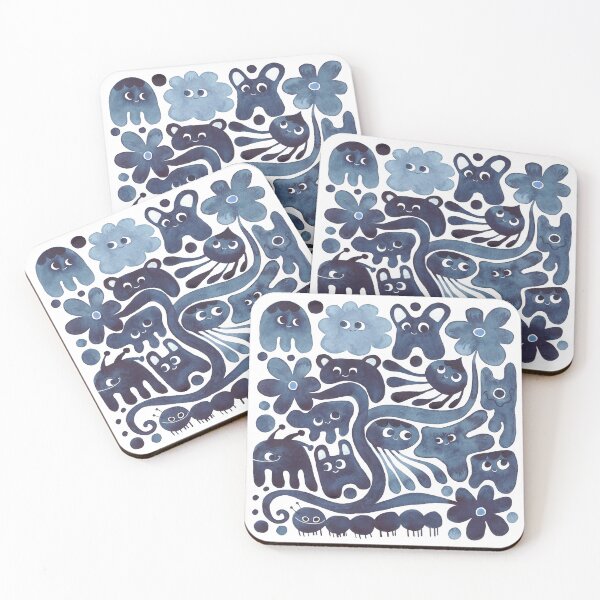 Item preview, Critters Indigo designed and sold by PoofyEmporium.