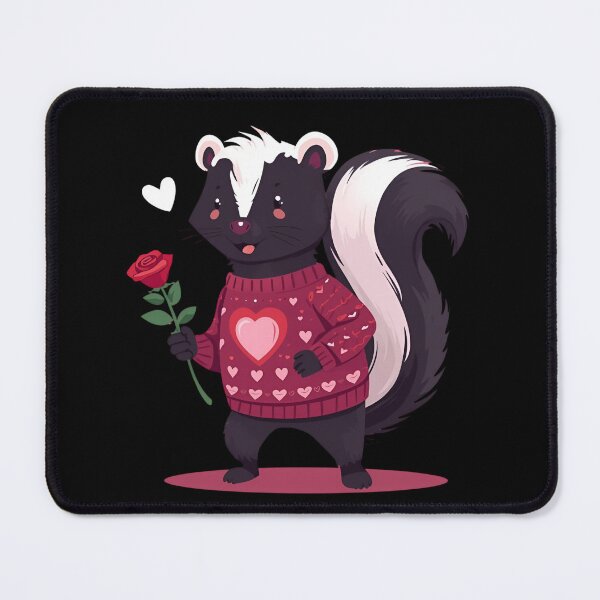 Item preview, Skunk holding a rose 1 designed and sold by Neon G.