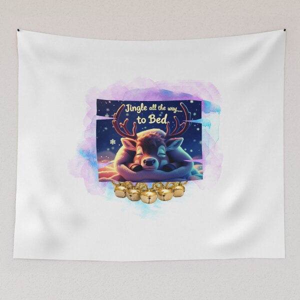 Item preview, Jingle to Bed Energy cute holiday designed and sold by SloganSauce.