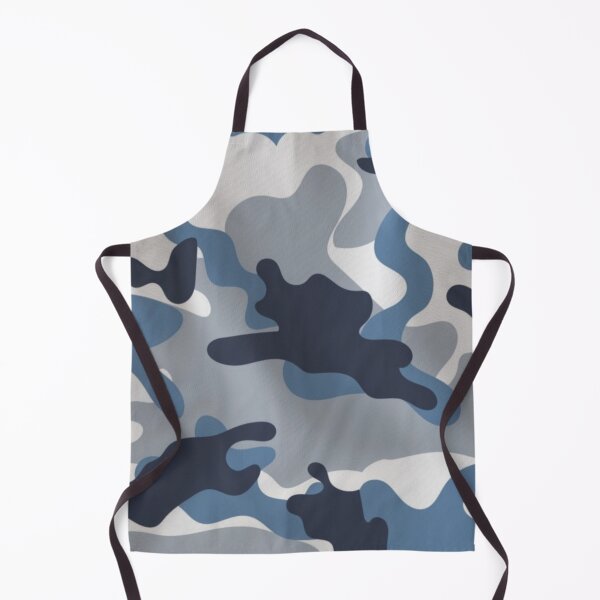 Item preview, Blue Urban Amoeba Camouflage Pattern designed and sold by BestDetailer.