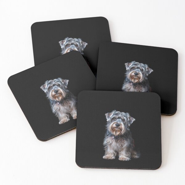 Item preview, Sunflower Hippie Floral Schnoodle Dog  designed and sold by PowAcademy.