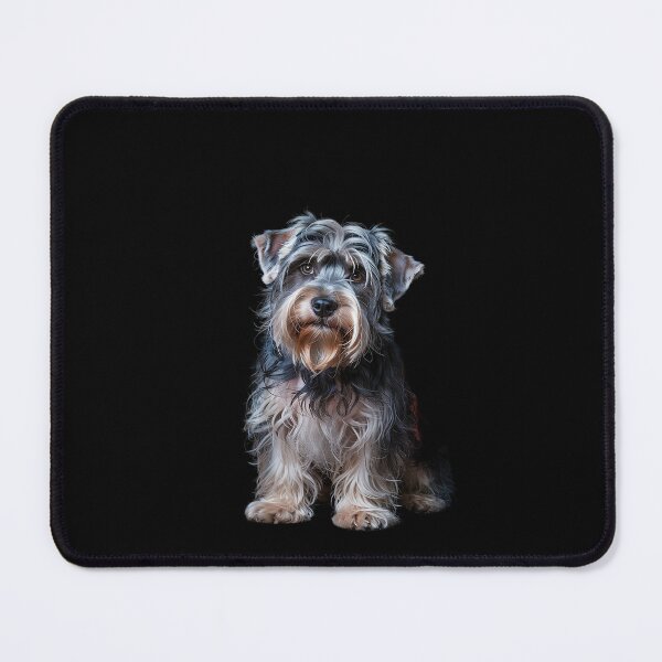 Item preview, Sunflower Hippie Floral Schnoodle Dog designed and sold by PowAcademy.