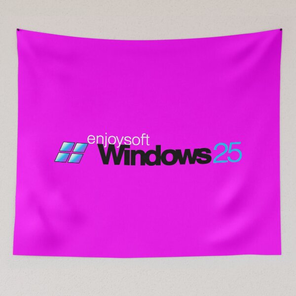 Item preview, Windows25 Logo (Magenta) designed and sold by  Enjoy Artwork .