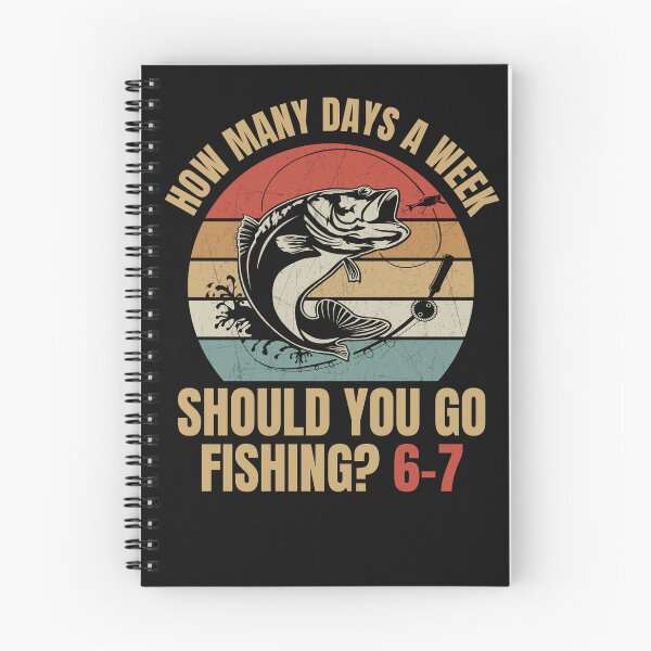 Item preview, How Many Days A Week Should You Go Fishing designed and sold by ManiaGrania.