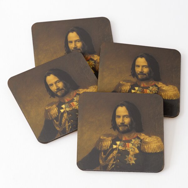 Item preview, Keanu Reeves Classic Painting Style Dramatic Portrait Artwork designed and sold by AnthonMaffuccio.