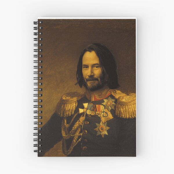 Item preview, Keanu Reeves Classic Painting Style Dramatic Portrait Artwork designed and sold by AnthonMaffuccio.