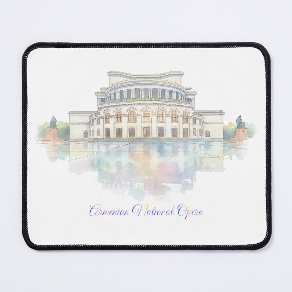 Item preview, Armenian National Opera | Yerevan Landmark Architecture Art designed and sold by NareArt.