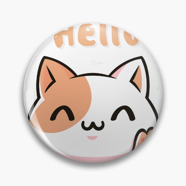 Item preview, Helloooooo Human - Sassy Cat Pun designed and sold by Brain shot.