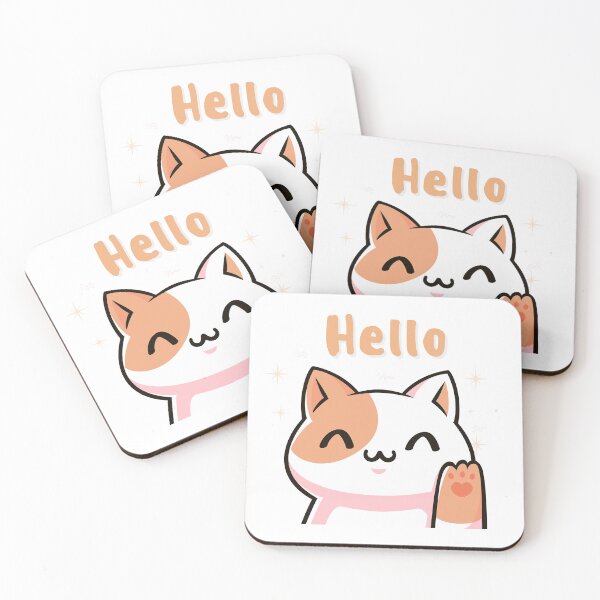 Item preview, Helloooooo Human - Sassy Cat Pun designed and sold by Brain shot.