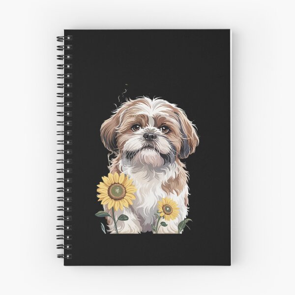 Item preview, Sunflower Shih Tzu Dog Flower Gardening Floral  designed and sold by MathisBellanger.