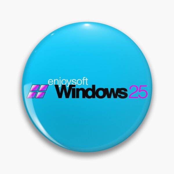 Item preview, Windows25 Logo (Cyan) designed and sold by  Enjoy Artwork .