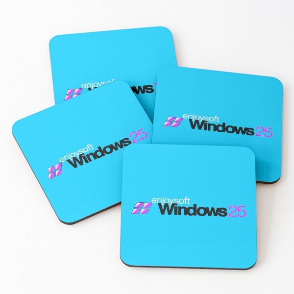 Item preview, Windows25 Logo (Cyan) designed and sold by  Enjoy Artwork .