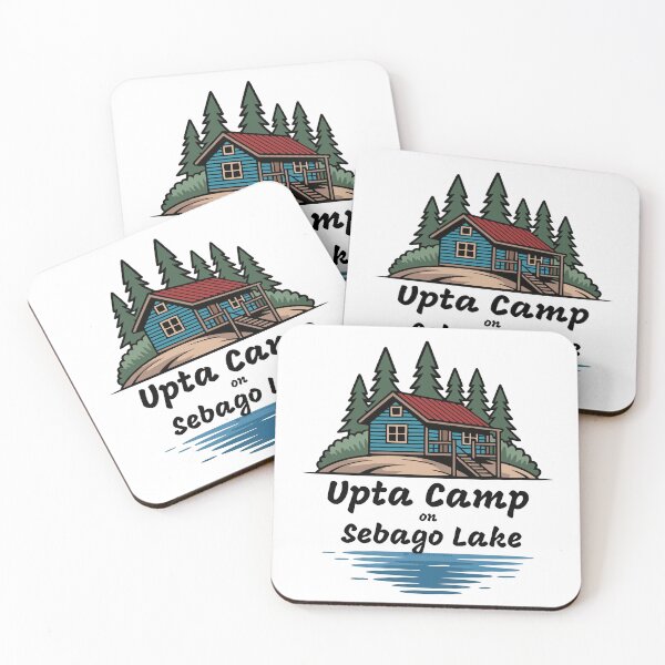 Item preview, Upta Camp on Sebago Lake designed and sold by TeeZenDesigns.
