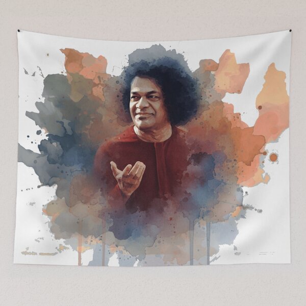 Item preview, ? Watercolor Design of Swami ? designed and sold by NAIRVANA.