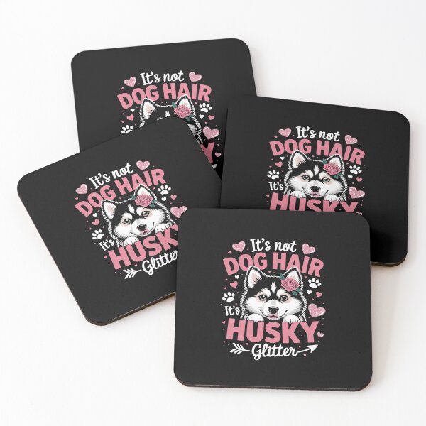Item preview, This Is Not Dog Hair It Is Husky Glitter Floral Flower Husky  designed and sold by MathisBellanger.