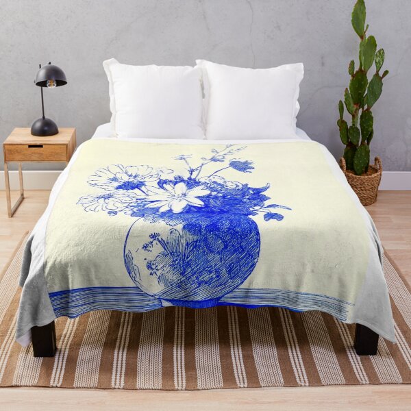 Item preview, Blue Floral Still Life designed and sold by lautir.