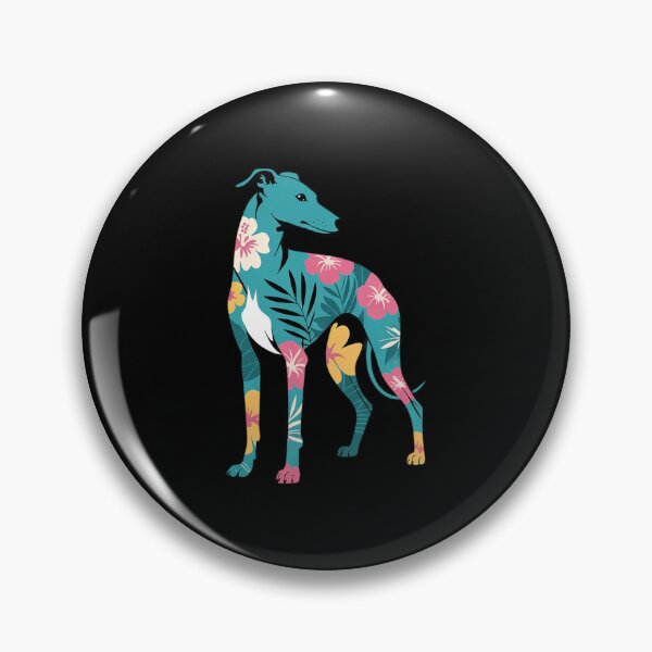 Artikelvorschau, Tropisches Blumenmuster Greyhound entworfen und verkauft von MathisBellanger.
