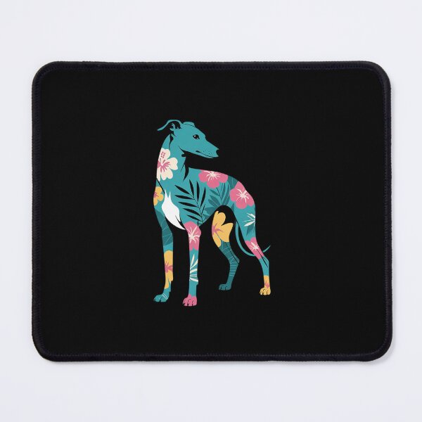 Item preview, Tropical Floral Print Greyhound Dog designed and sold by MathisBellanger.