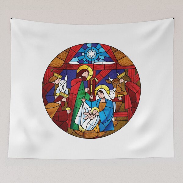 Item preview, Nativity Scene Christmas Holy Night designed and sold by Oniyasha.