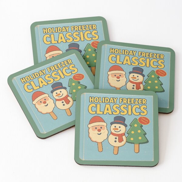 Item preview, Holiday Freezer Classics – Vintage 90s Christmas Ice Cream Box Nostalgia designed and sold by HexieNT.