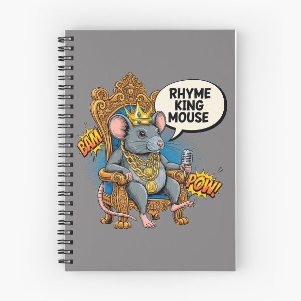 Item preview, Comic Book Style Rapper Mouse Rhyme King Graphic designed and sold by SholoStudio.