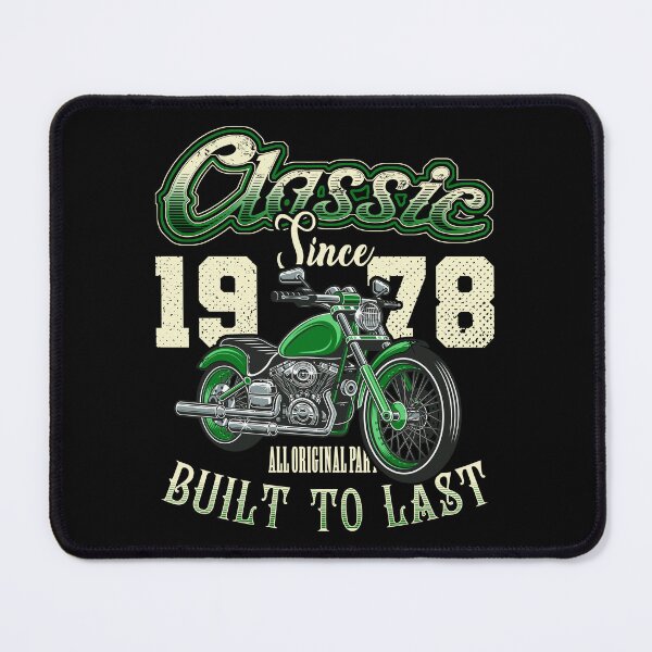 Item preview, Motorcycle Bikers Motorbike Birthday Born In 1978 designed and sold by JRRTs.