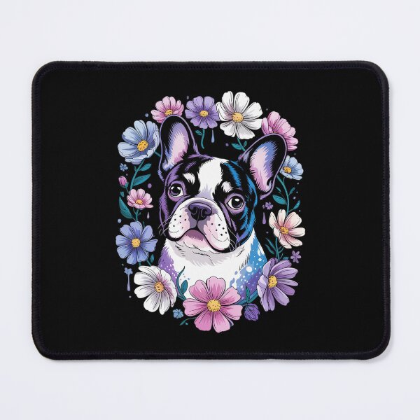 Item preview, Watercolor Floral Boston Terrier Mama Dog Lover Mother's Day  designed and sold by MathisBellanger.