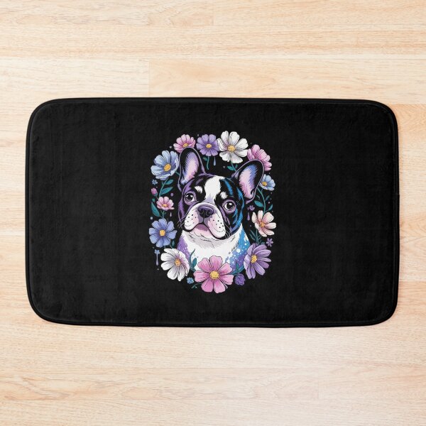 Item preview, Watercolor Floral Boston Terrier Mama Dog Lover Mother's Day  designed and sold by MathisBellanger.