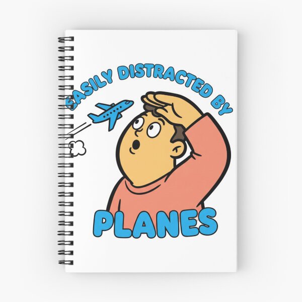Item preview, Easily Distracted by Planes – Funny Airplane Lover  designed and sold by w66aboo.