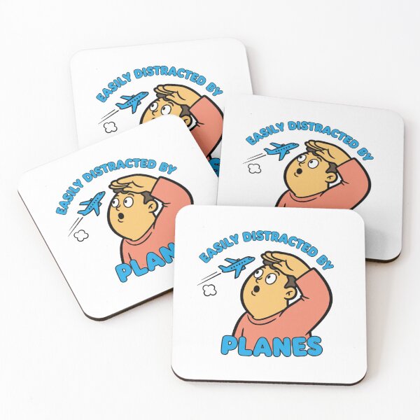 Item preview, Easily Distracted by Planes – Funny Airplane Lover  designed and sold by w66aboo.