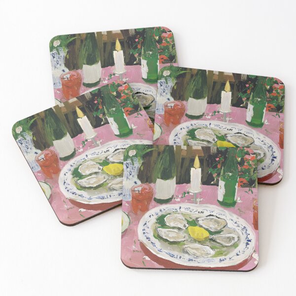 Item preview, A Celebratory Table of Oysters, Candlelight and Blooms: Where Festivity Becomes a Living Still Life designed and sold by OlfactoART Studio.