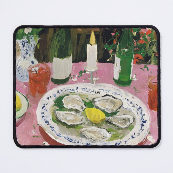 Item preview, A Celebratory Table of Oysters, Candlelight and Blooms: Where Festivity Becomes a Living Still Life designed and sold by OlfactoART Studio.