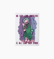 Fraggle Rock TV Show 80s Muppets Cartoon Comic Mokey Art Board