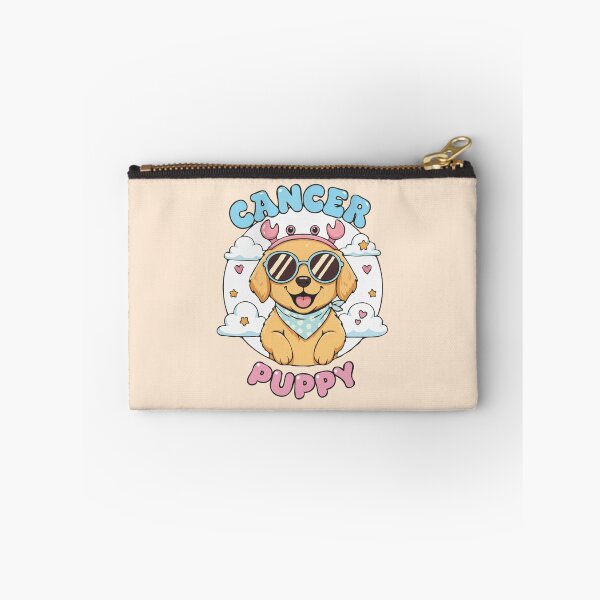 Item preview, Cancer Puppy Zodiac Cute Golden Retriever Dog Design - Horoscope Art designed and sold by The Real Life Symphony.