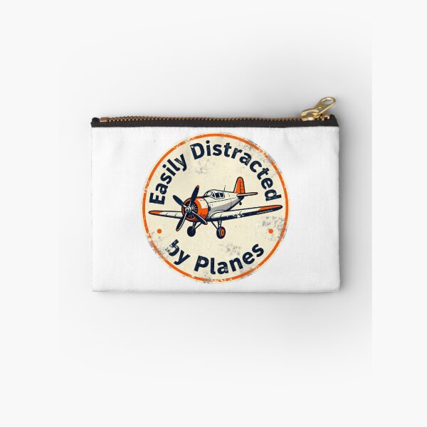 Item preview, Easily Distracted by Planes – aviation enthusiast  designed and sold by w66aboo.