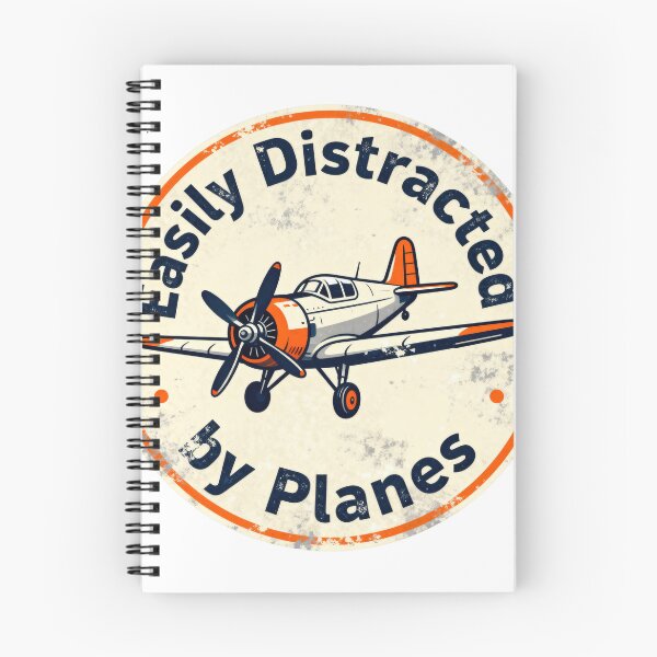 Item preview, Easily Distracted by Planes – aviation enthusiast  designed and sold by w66aboo.