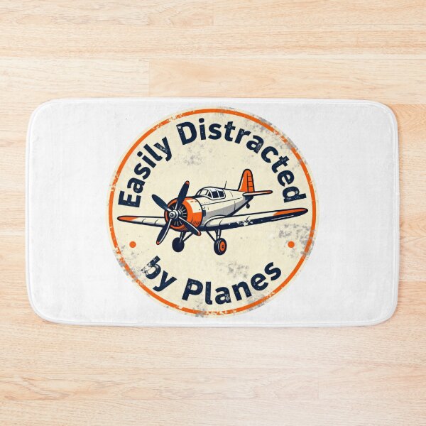 Item preview, Easily Distracted by Planes – aviation enthusiast  designed and sold by w66aboo.