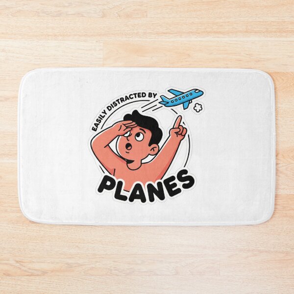 Item preview, Easily Distracted by Planes – airplane spotting designed and sold by w66aboo.