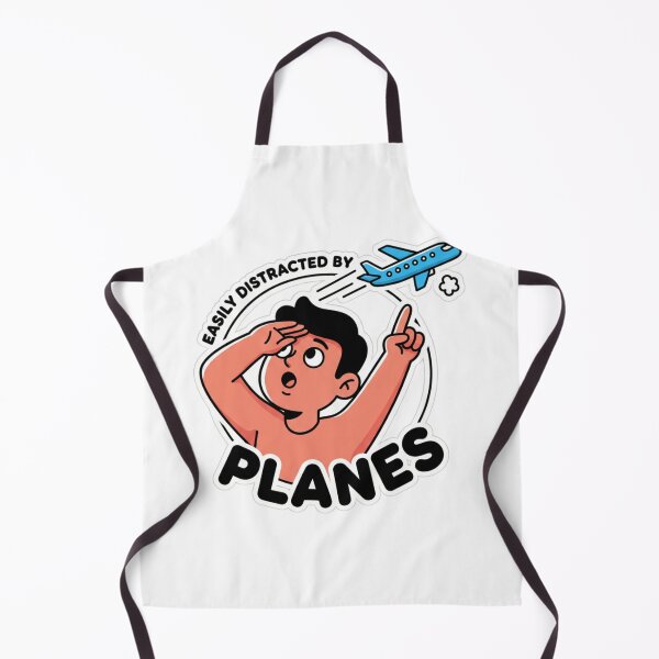 Item preview, Easily Distracted by Planes – airplane spotting designed and sold by w66aboo.
