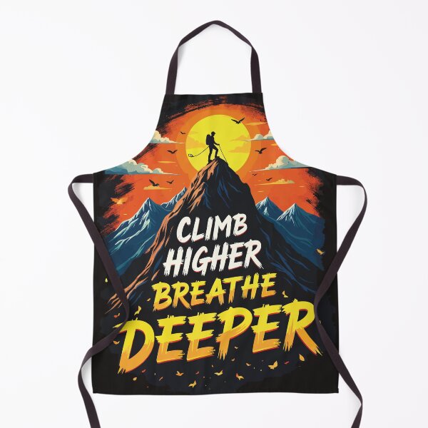 Item preview, Climb higher breathe deeper designed and sold by InkVolt.
