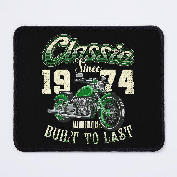 Item preview, Motorcycle Bikers Motorbike Birthday Born In 1974 designed and sold by JRRTs.