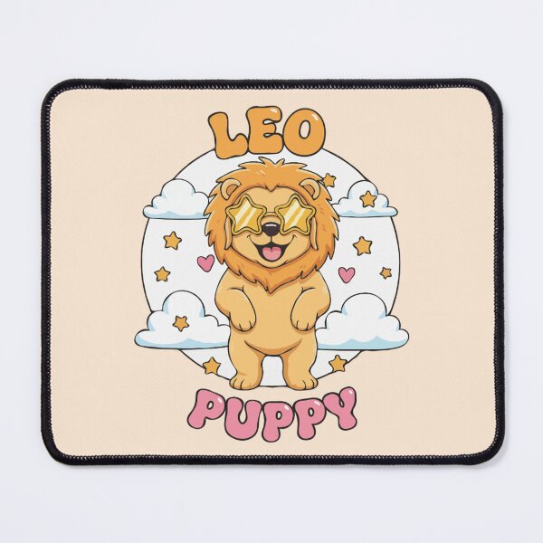 Item preview, Leo Puppy Zodiac Cute Golden Retriever Dog Design - Horoscope Art designed and sold by The Real Life Symphony.