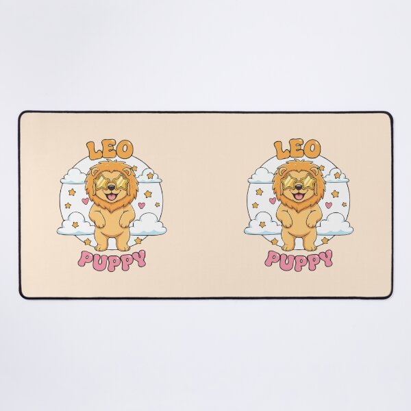Item preview, Leo Puppy Zodiac Cute Golden Retriever Dog Design - Horoscope Art designed and sold by The Real Life Symphony.