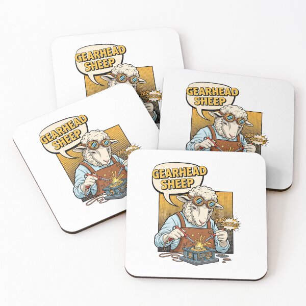 Item preview, Vintage Comic Book Gearhead Sheep Funny designed and sold by SholoStudio.