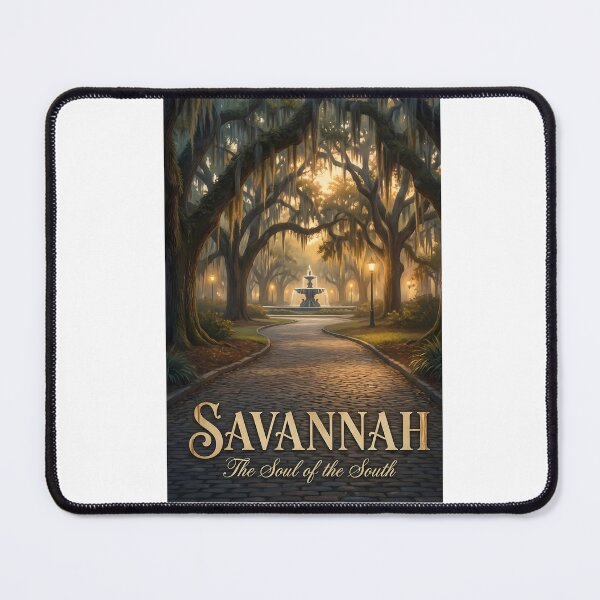 Item preview, Savannah, Georgia - Romantic Spanish Moss & Live Oaks Painting designed and sold by Digital Dreams Arts.