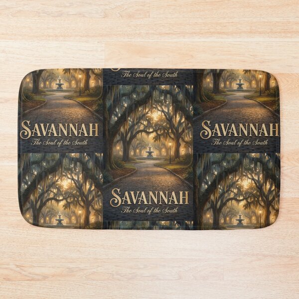 Item preview, Savannah, Georgia - Romantic Spanish Moss & Live Oaks Painting designed and sold by Digital Dreams Arts.