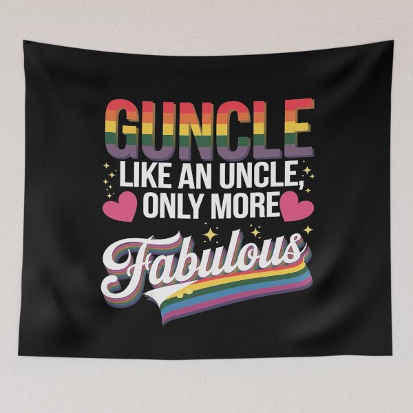 Item preview, Guncle Like An Uncle Only More Fabulous LGBT Pride Month  designed and sold by CombatTask.