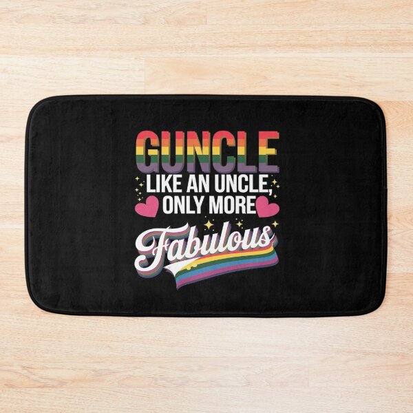 Item preview, Guncle Like An Uncle Only More Fabulous LGBT Pride Month  designed and sold by MythWoot.