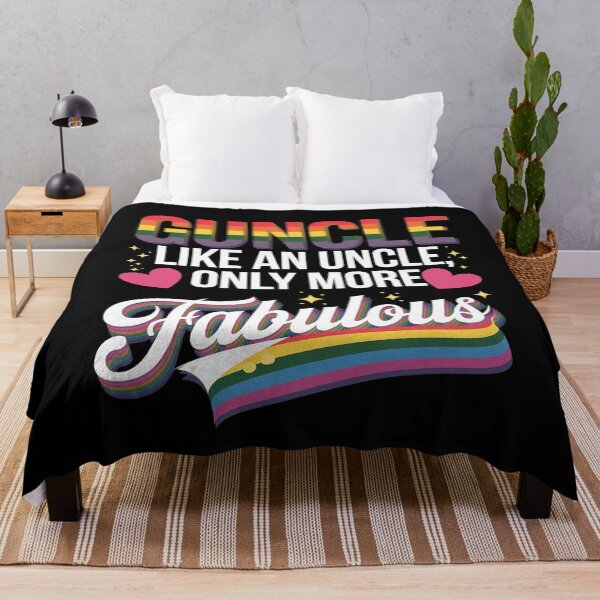Item preview, Guncle Like An Uncle Only More Fabulous LGBT Pride Month  designed and sold by MythWoot.