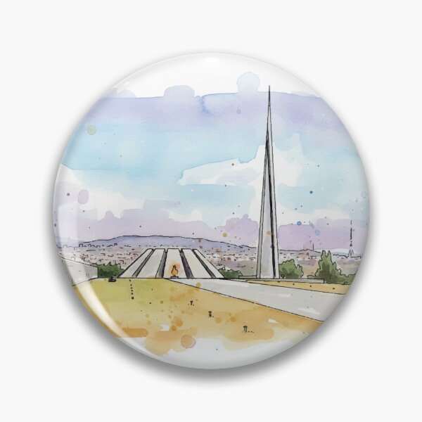 Item preview, Tsitsernakaberd Armenian Genocide Memorial | Yerevan Monument & Museum Art designed and sold by NareArt.